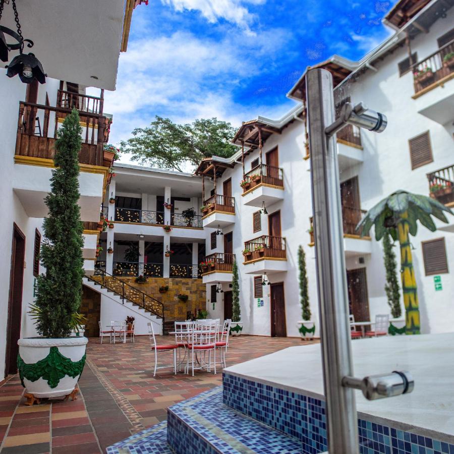 Hotel Alejandria Barichara Buitenkant foto
