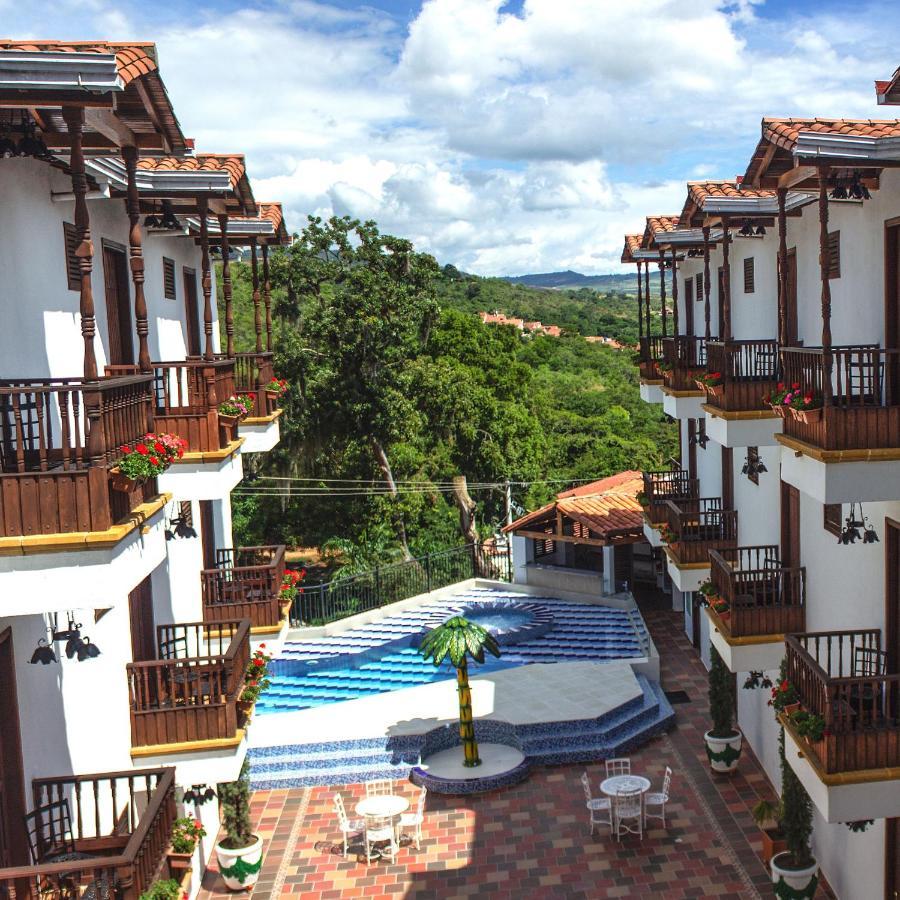 Hotel Alejandria Barichara Buitenkant foto