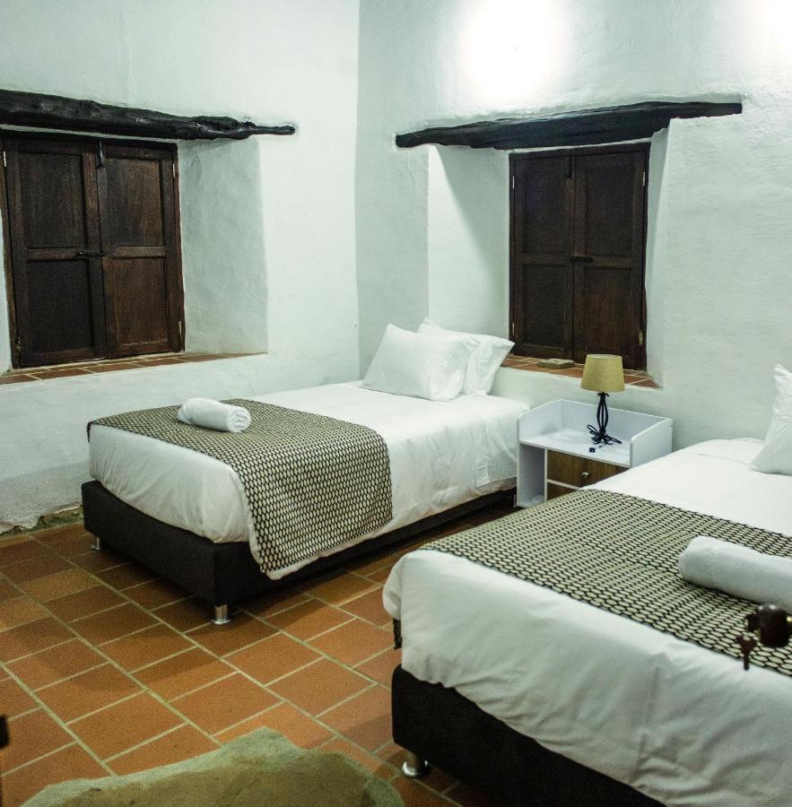 Hotel Alejandria Barichara Buitenkant foto