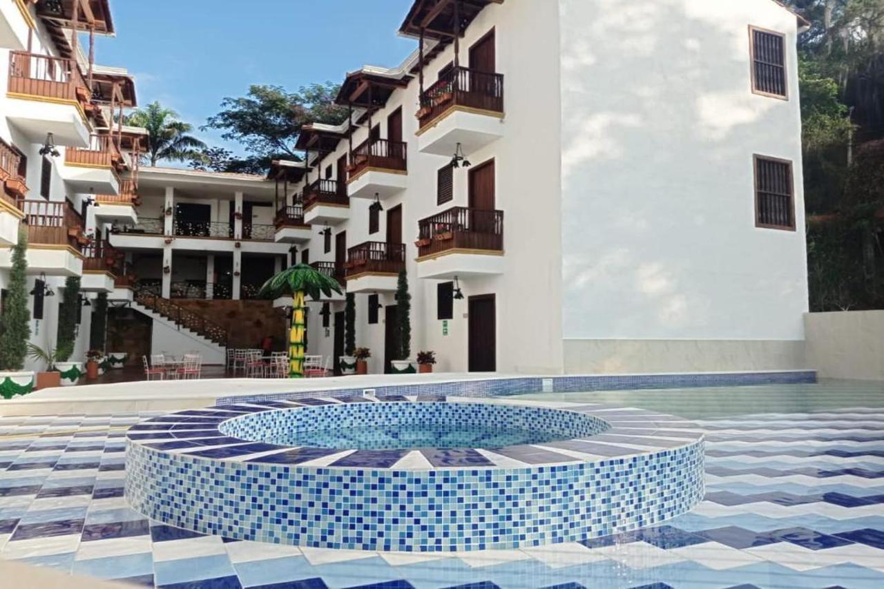 Hotel Alejandria Barichara Buitenkant foto