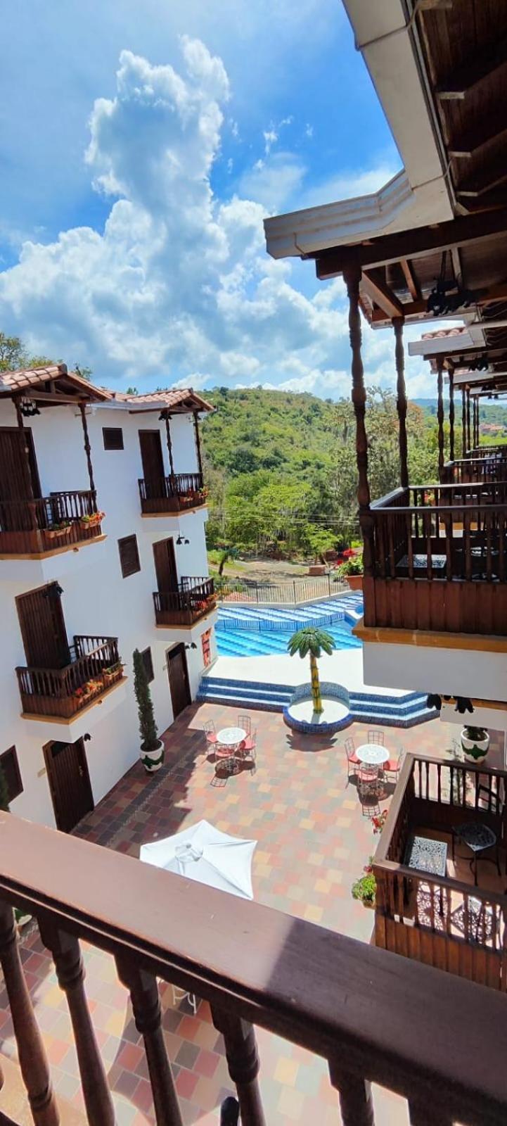 Hotel Alejandria Barichara Buitenkant foto