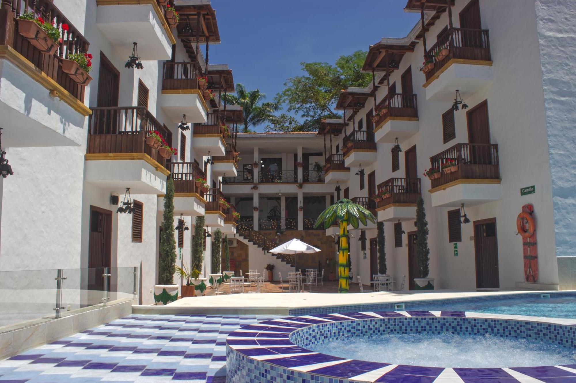 Hotel Alejandria Barichara Buitenkant foto