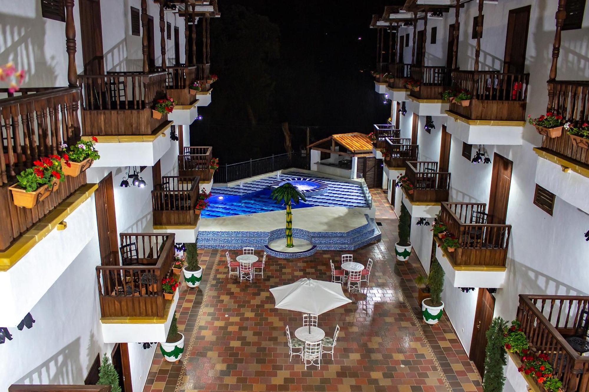 Hotel Alejandria Barichara Buitenkant foto