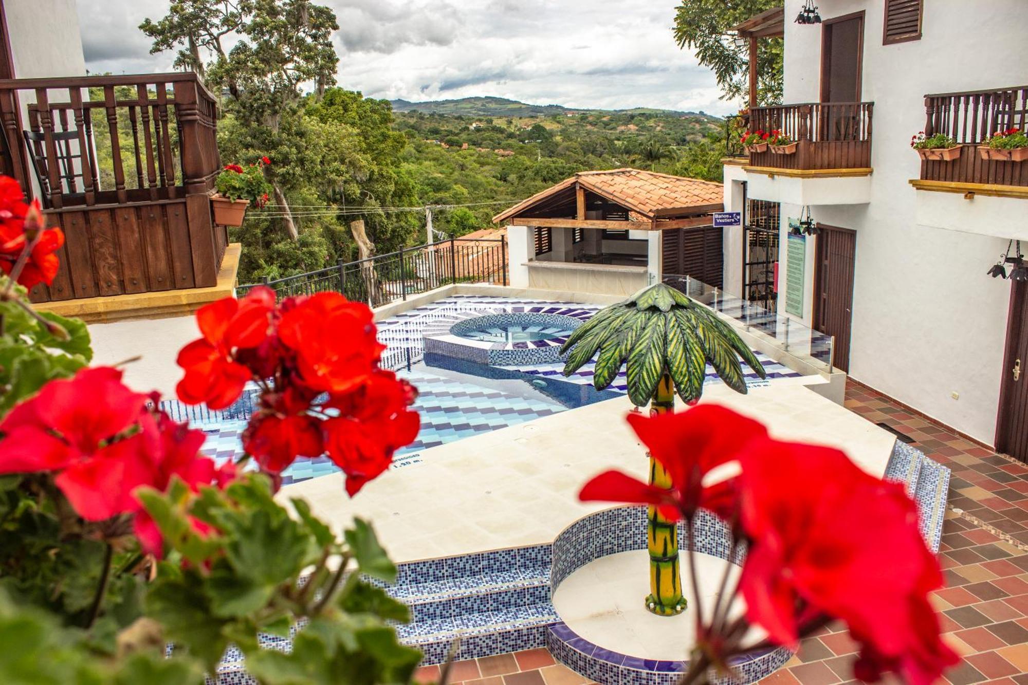 Hotel Alejandria Barichara Buitenkant foto