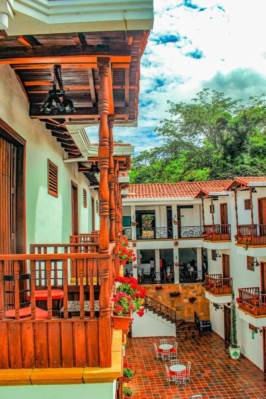 Hotel Alejandria Barichara Buitenkant foto